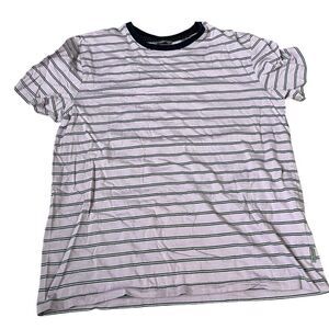Ted Baker Purple Strip Casual T Shirt Size 3 (M) Women